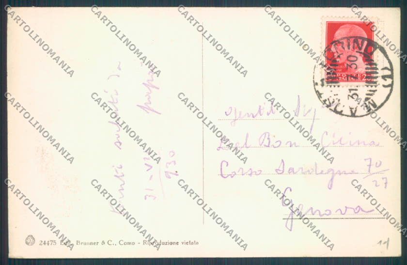 Aosta Città cartolina ZQ4434 – retro