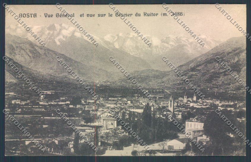 Aosta Città cartolina ZQ4439 – fronte