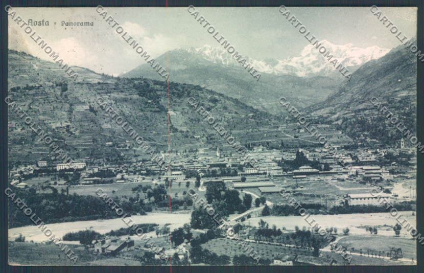 Aosta Città cartolina ZQ4440 – fronte