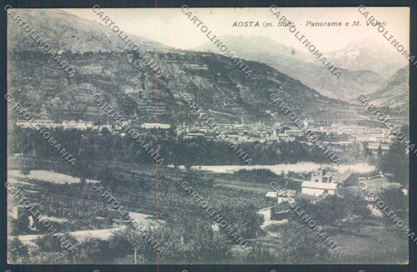 Aosta Città cartolina ZQ4441 – fronte