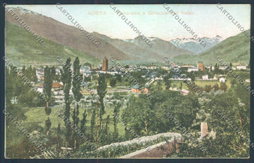 Aosta Città cartolina ZQ4442 – fronte