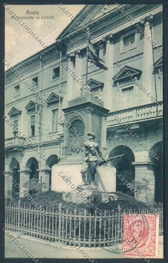 Aosta Città cartolina ZQ4450 – fronte