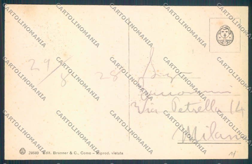 Aosta Città cartolina ZQ4450 – retro