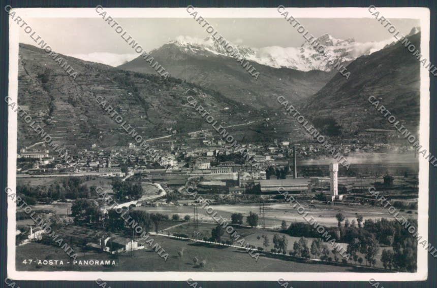 Aosta Città Foto cartolina ZQ4451 – fronte