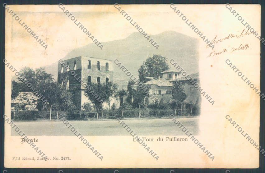 Aosta Città cartolina ZQ4463 – fronte