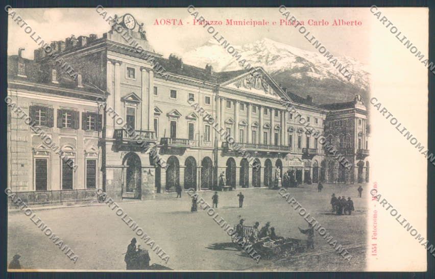 Aosta Città cartolina ZQ4465 – fronte