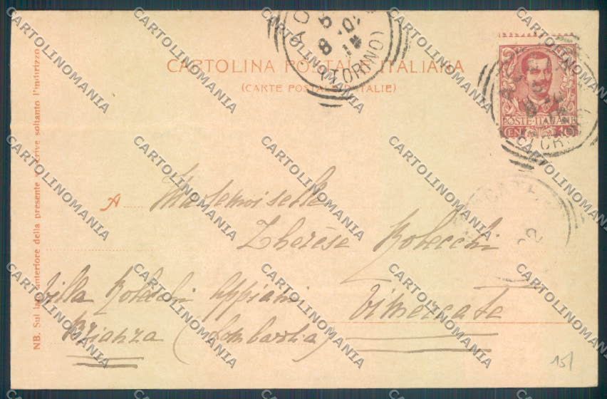 Aosta Città cartolina ZQ4471 – retro