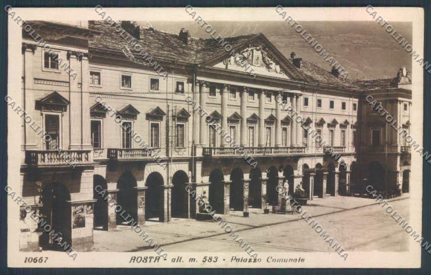 Aosta Città Foto cartolina ZQ4477 – fronte