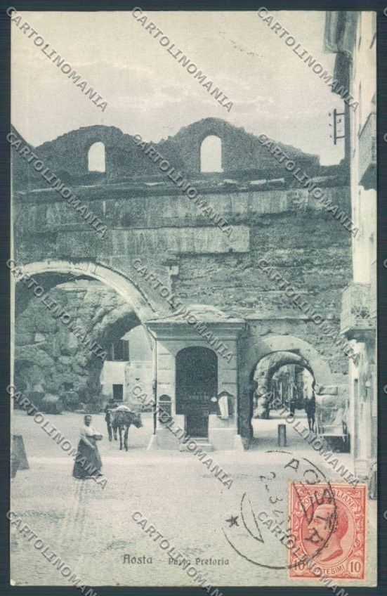 Aosta Città cartolina ZQ4479 – fronte