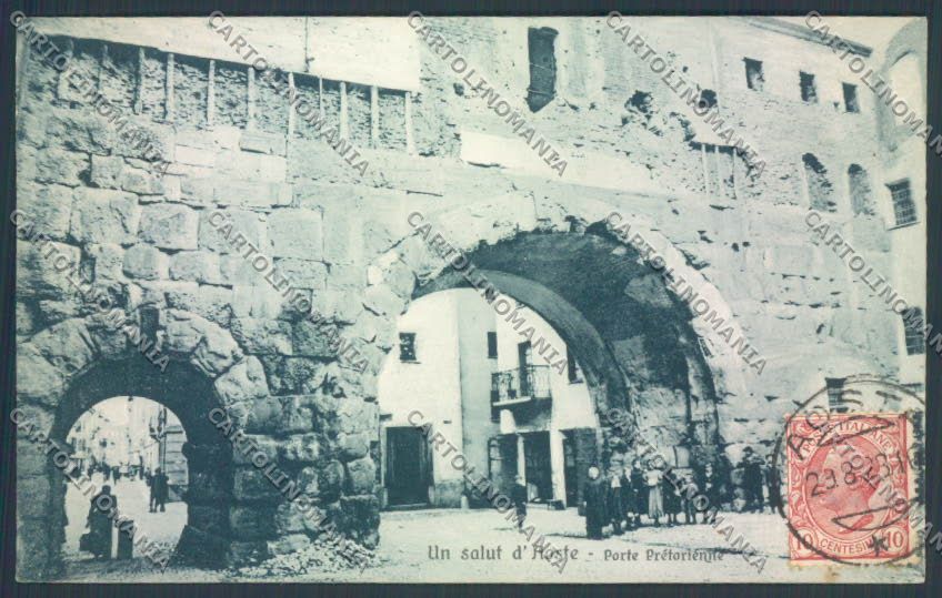 Aosta Città cartolina ZQ4482 – fronte