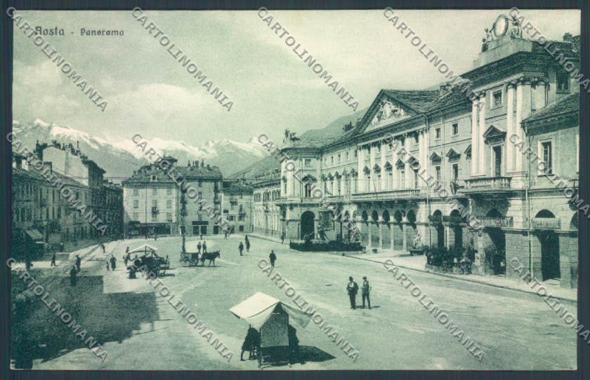 Aosta Città cartolina ZQ4486 – fronte