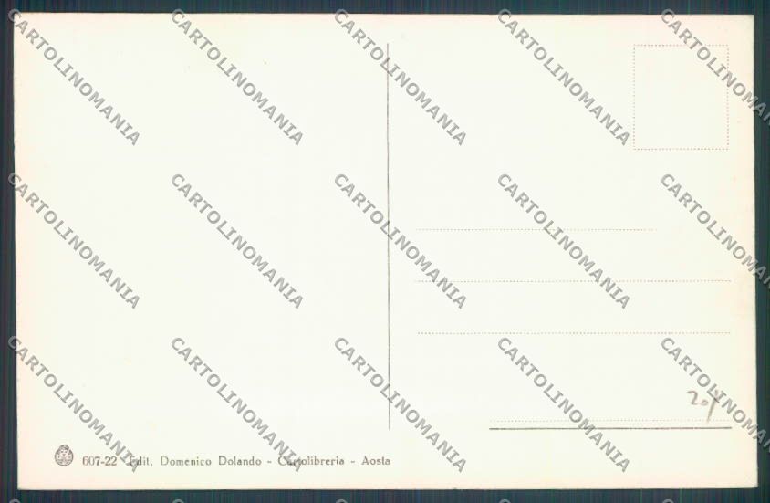 Aosta Città cartolina ZQ4486 – retro
