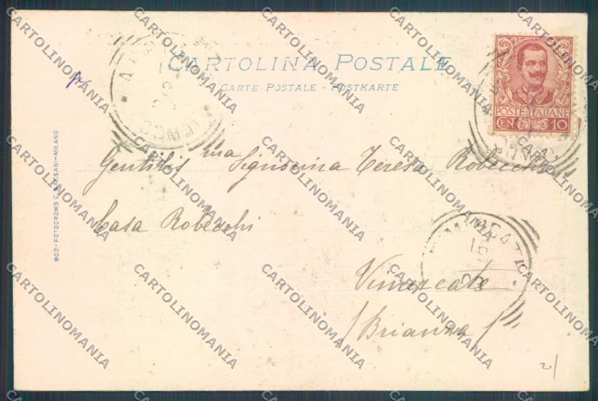 Aosta Città cartolina ZQ4487 – retro