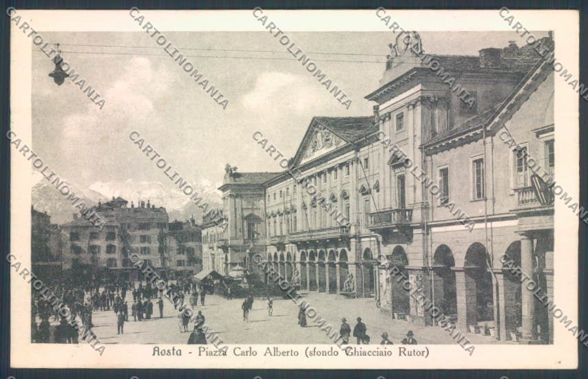 Aosta Città cartolina ZQ4489 – fronte