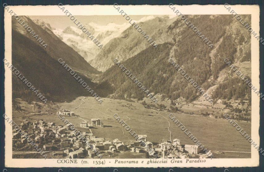Aosta Cogne cartolina ZQ4496 – fronte