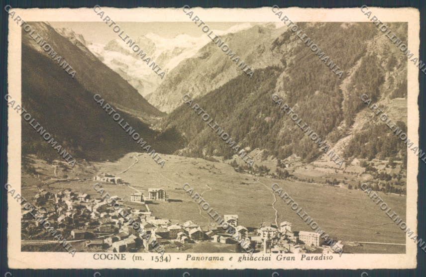 Aosta Cogne cartolina ZQ4497 – fronte