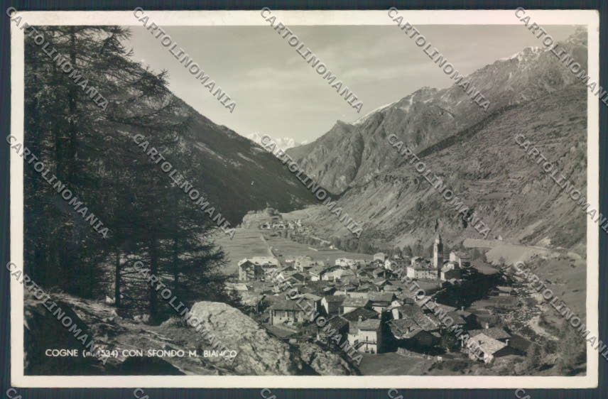 Aosta Cogne Foto cartolina ZQ4507 – fronte