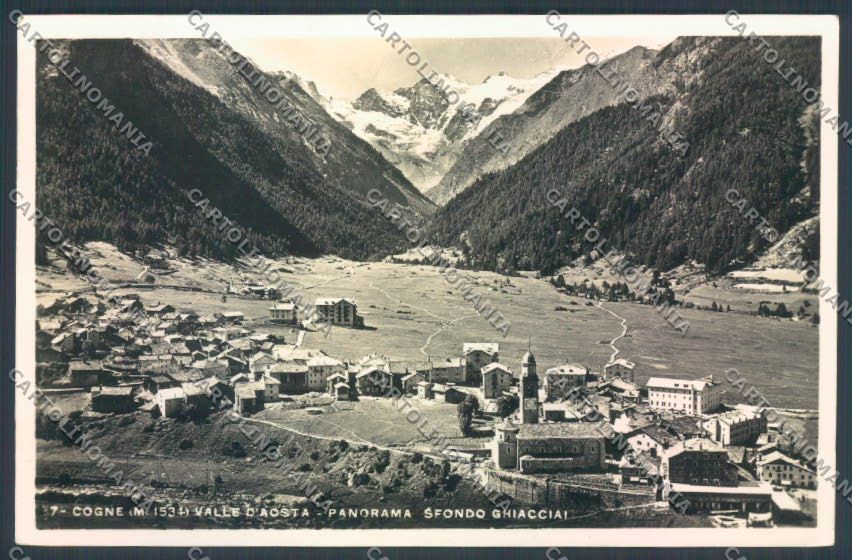 Aosta Cogne Foto cartolina ZQ4515 – fronte