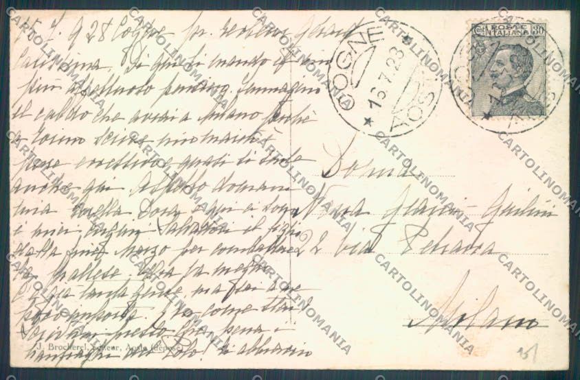 Aosta Cogne cartolina ZQ4526 – retro
