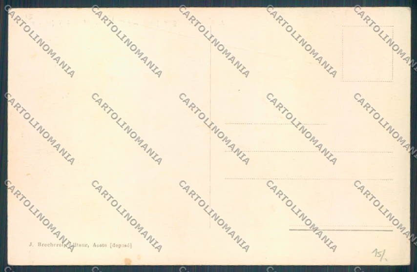 Aosta Cogne cartolina ZQ4527 – retro