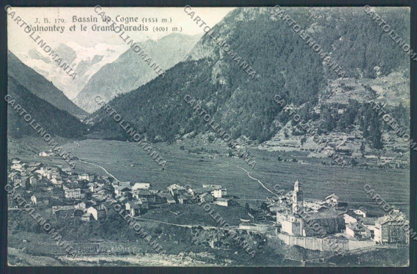 Aosta Cogne cartolina ZQ4535 – fronte
