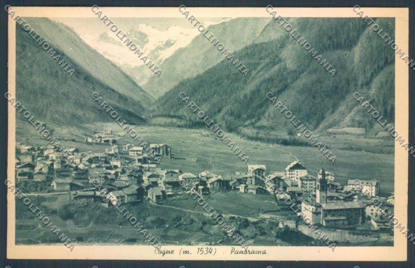 Aosta Cogne cartolina ZQ4538 – fronte