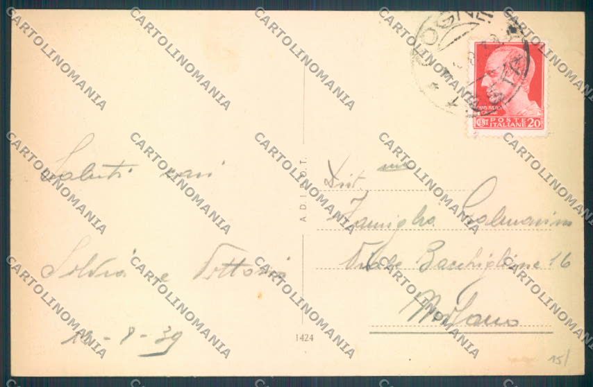 Aosta Cogne cartolina ZQ4538 – retro