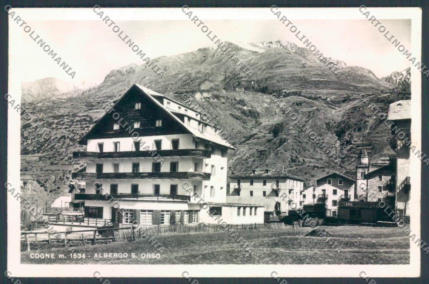 Aosta Cogne Foto cartolina ZQ4551 – fronte