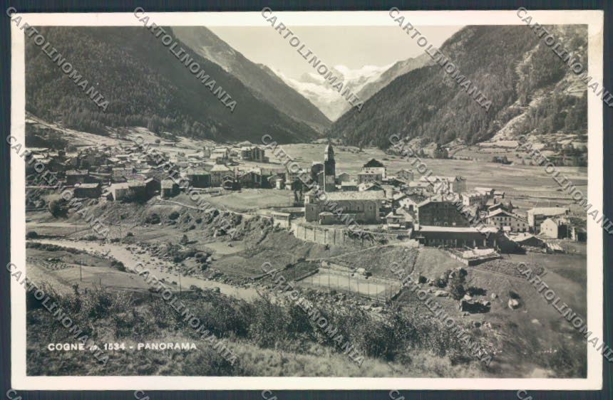 Aosta Cogne Foto cartolina ZQ4565 – fronte