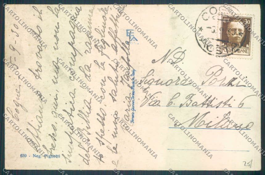 Aosta Cogne Foto cartolina ZQ4595 – retro