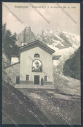 Aosta Courmayeur cartolina ZQ4605 – fronte