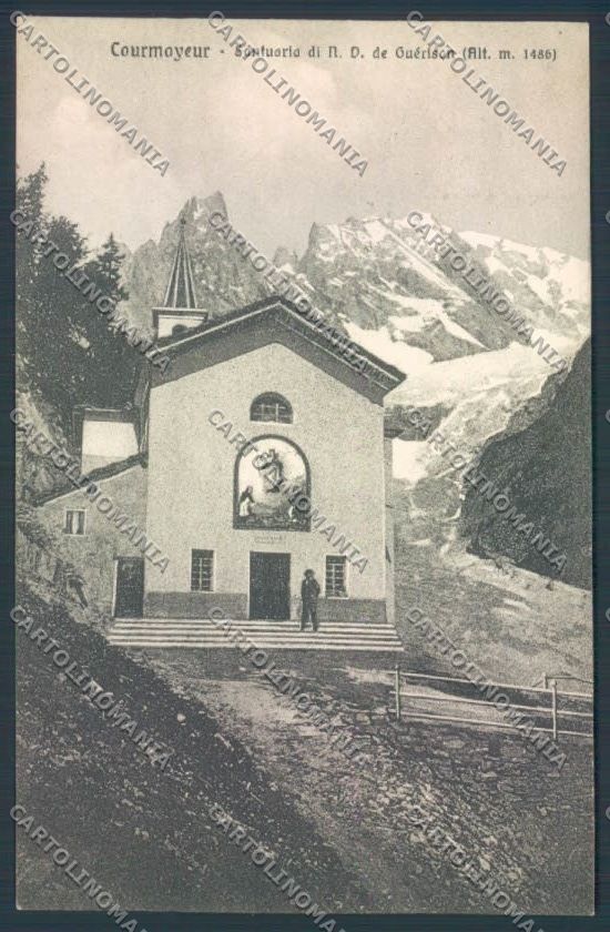 Aosta Courmayeur cartolina ZQ4605 – fronte