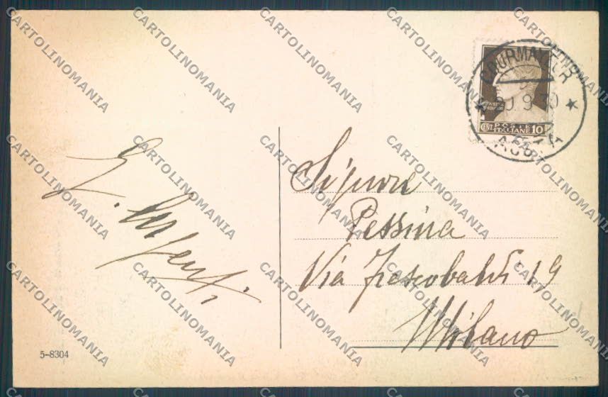 Aosta Courmayeur cartolina ZQ4617 – retro