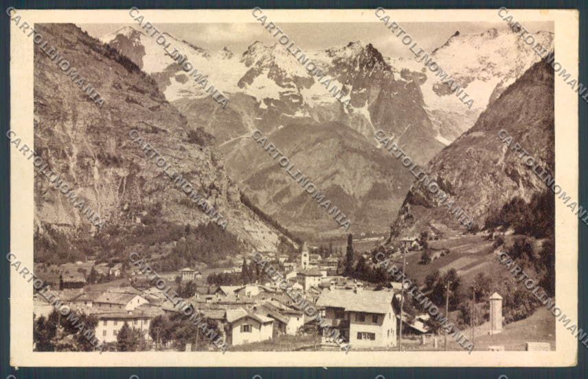Aosta Courmayeur cartolina ZQ4620 – fronte
