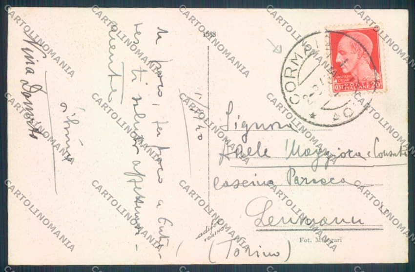 Aosta Courmayeur cartolina ZQ4624 – retro