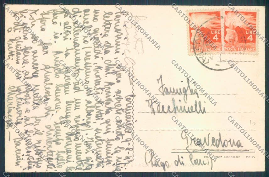 Aosta Courmayeur cartolina ZQ4625 – retro