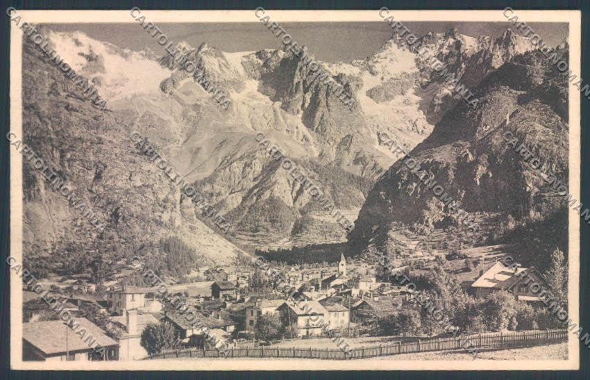 Aosta Courmayeur cartolina ZQ4627 – fronte