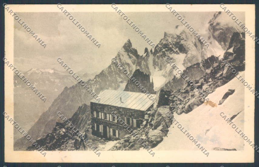Aosta Courmayeur Rifugio CAI cartolina ZQ4641 – fronte