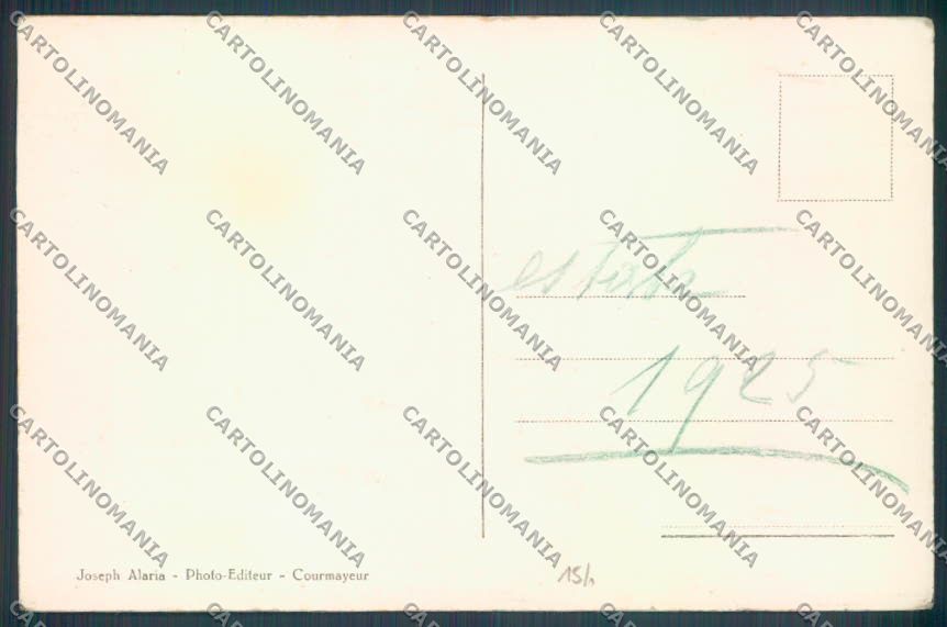 Aosta Courmayeur cartolina ZQ4644 – retro