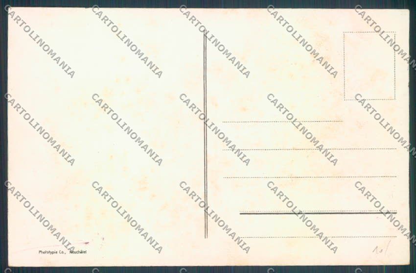 Aosta Gran San Bernardo Cane Dog cartolina ZQ4678 – retro