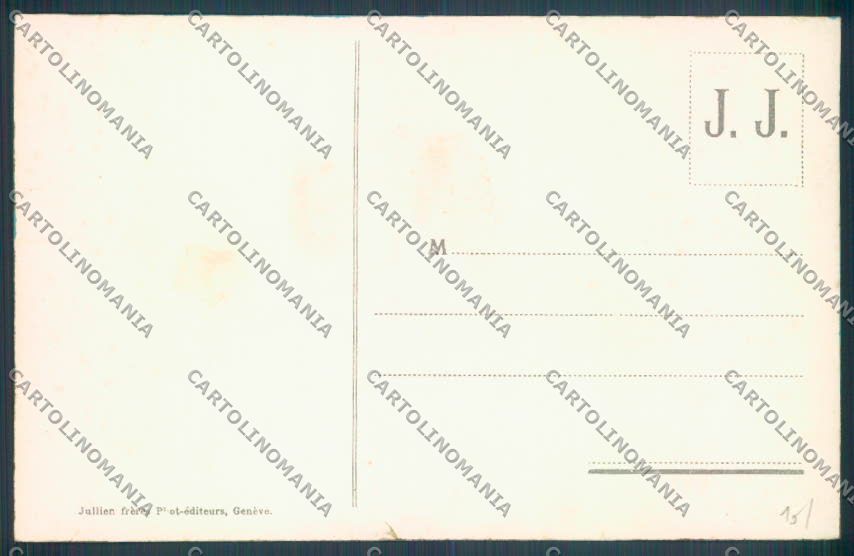 Aosta Gran San Bernardo Cane Dog cartolina ZQ4692 – retro
