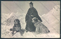 Aosta Gran San Bernardo Nevicata Cane Dog cartolina ZQ4704 – fronte