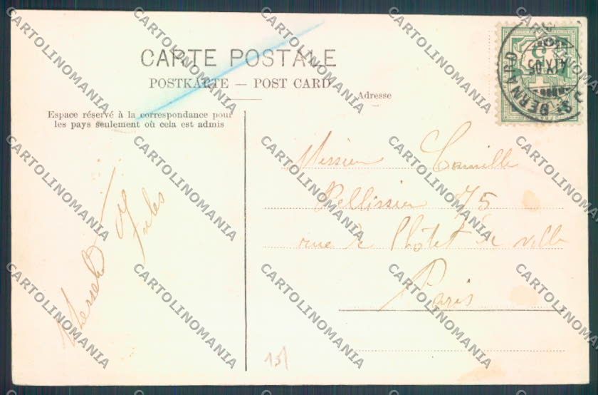Aosta Gran San Bernardo Cane Dog cartolina ZQ4705 – retro