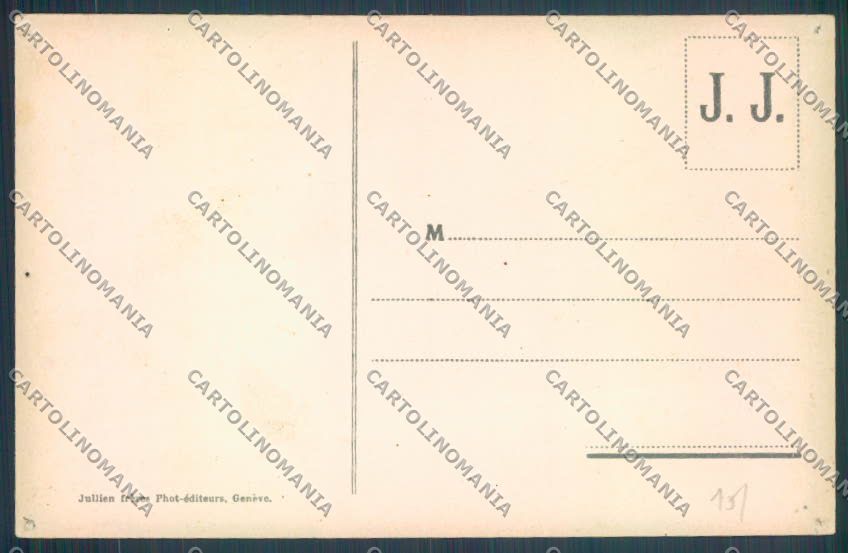 Aosta Gran San Bernardo Cane Dog cartolina ZQ4708 – retro