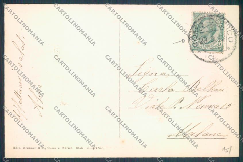 Aosta Gran San Bernardo Cane Dog cartolina ZQ4710 – retro