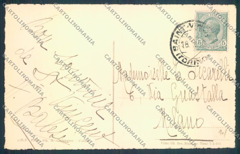 Aosta Saint Vincent cartolina ZQ4721 – retro
