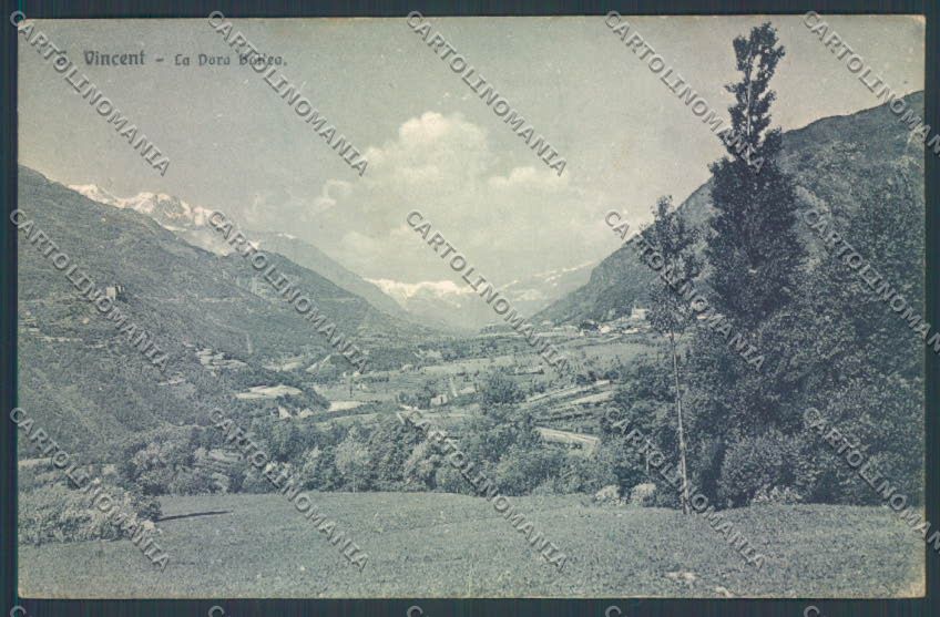 Aosta Saint Vincent cartolina ZQ4726 – fronte