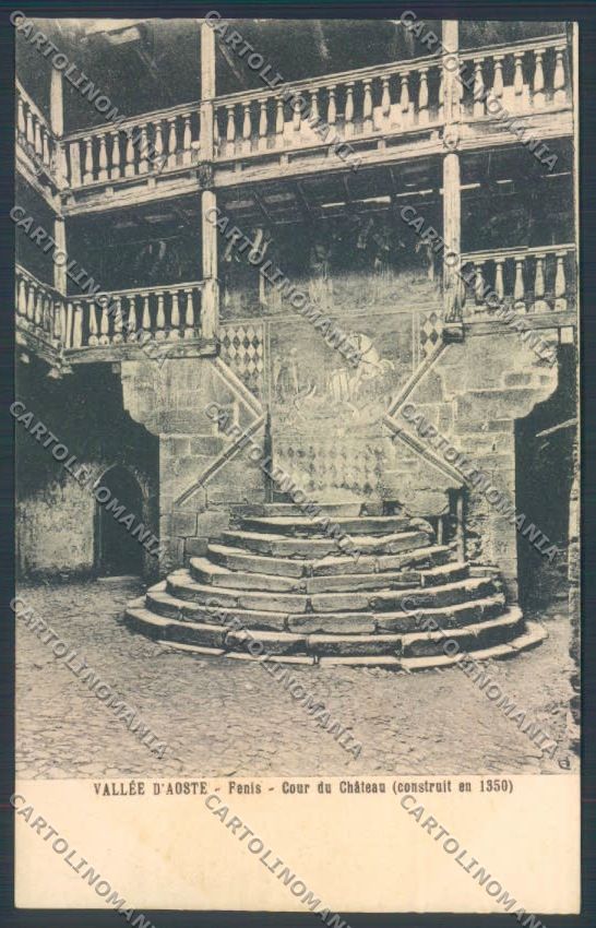Aosta Saint Vincent cartolina ZQ4741 – fronte