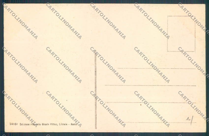 Aosta Saint Vincent cartolina ZQ4741 – retro
