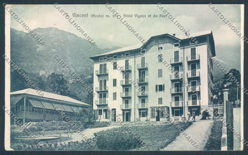 Aosta Saint Vincent cartolina ZQ4759 – fronte